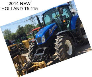 2014 NEW HOLLAND T5.115