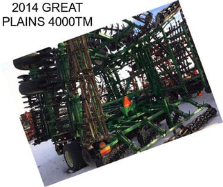 2014 GREAT PLAINS 4000TM