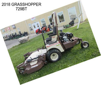 2018 GRASSHOPPER 729BT