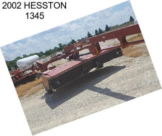 2002 HESSTON 1345