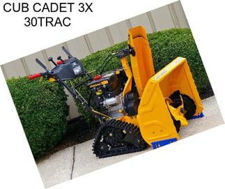 CUB CADET 3X 30TRAC