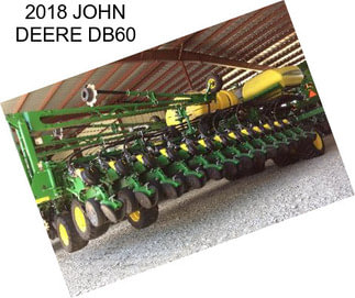 2018 JOHN DEERE DB60