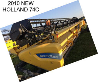 2010 NEW HOLLAND 74C