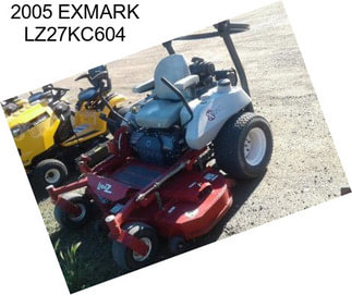 2005 EXMARK LZ27KC604