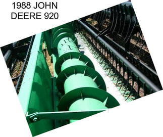 1988 JOHN DEERE 920