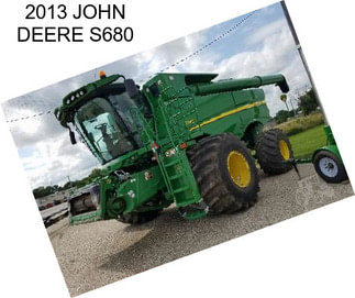 2013 JOHN DEERE S680