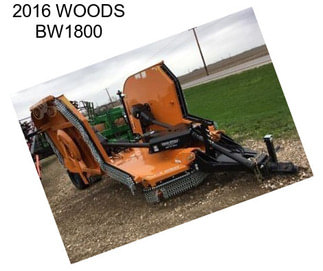 2016 WOODS BW1800