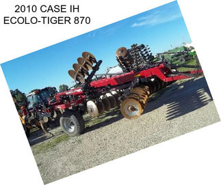 2010 CASE IH ECOLO-TIGER 870