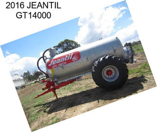 2016 JEANTIL GT14000