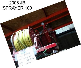 2008 JB SPRAYER 100