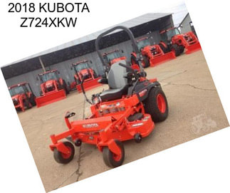 2018 KUBOTA Z724XKW