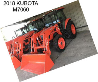 2018 KUBOTA M7060