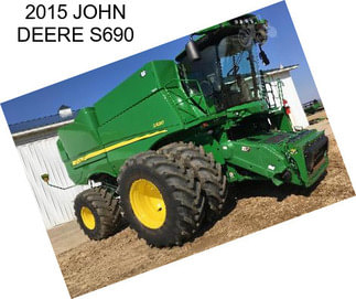 2015 JOHN DEERE S690