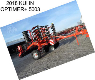 2018 KUHN OPTIMER+ 5003