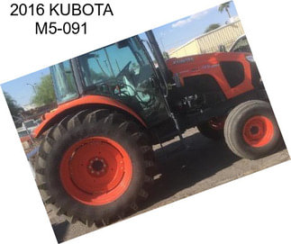 2016 KUBOTA M5-091