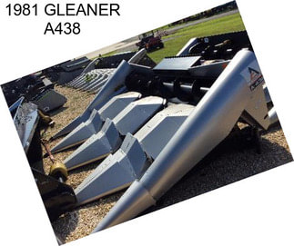 1981 GLEANER A438