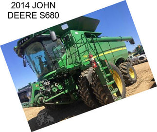 2014 JOHN DEERE S680