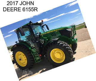 2017 JOHN DEERE 6155R