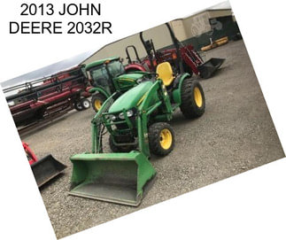 2013 JOHN DEERE 2032R