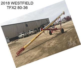 2018 WESTFIELD TFX2 80-36