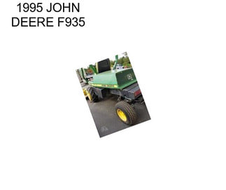 1995 JOHN DEERE F935