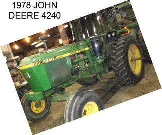 1978 JOHN DEERE 4240