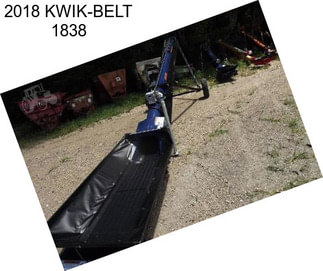 2018 KWIK-BELT 1838