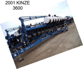 2001 KINZE 3600