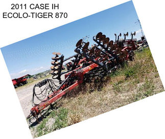 2011 CASE IH ECOLO-TIGER 870