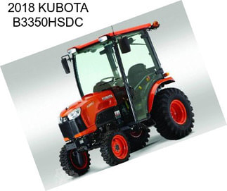 2018 KUBOTA B3350HSDC