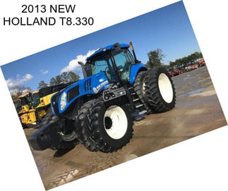 2013 NEW HOLLAND T8.330