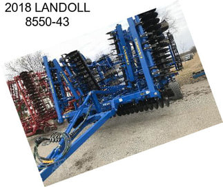 2018 LANDOLL 8550-43