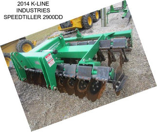 2014 K-LINE INDUSTRIES SPEEDTILLER 2900DD