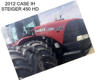 2012 CASE IH STEIGER 450 HD