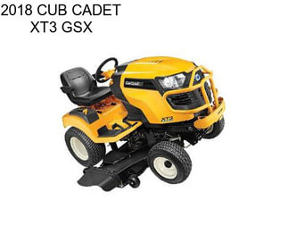 2018 CUB CADET XT3 GSX