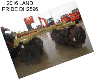 2016 LAND PRIDE DH2596