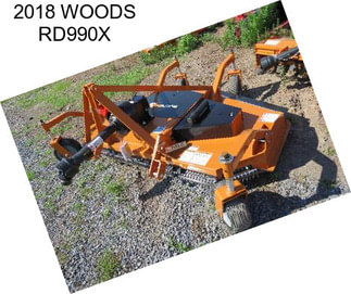 2018 WOODS RD990X