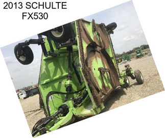 2013 SCHULTE FX530