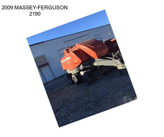 2009 MASSEY-FERGUSON 2190