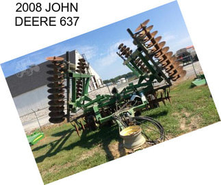 2008 JOHN DEERE 637