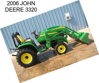 2006 JOHN DEERE 3320