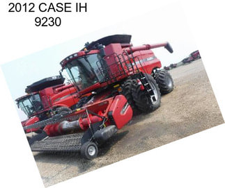 2012 CASE IH 9230