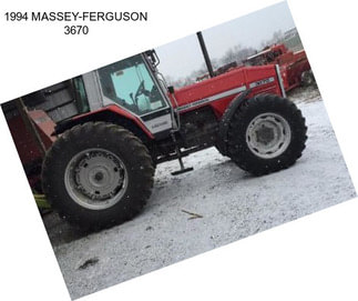 1994 MASSEY-FERGUSON 3670