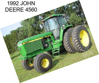 1992 JOHN DEERE 4560