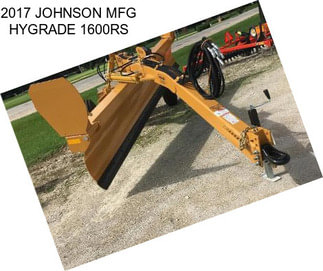 2017 JOHNSON MFG HYGRADE 1600RS