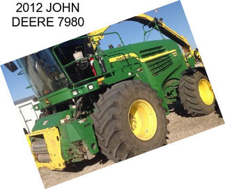 2012 JOHN DEERE 7980