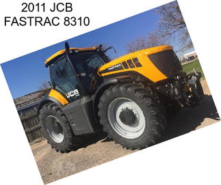 2011 JCB FASTRAC 8310