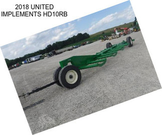 2018 UNITED IMPLEMENTS HD10RB