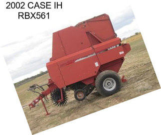 2002 CASE IH RBX561