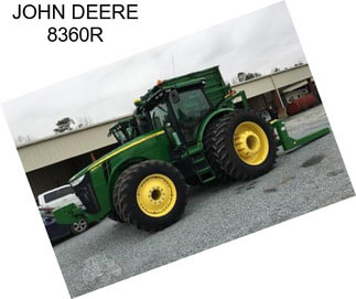 JOHN DEERE 8360R